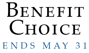 Benefit Choice Ends May 31
