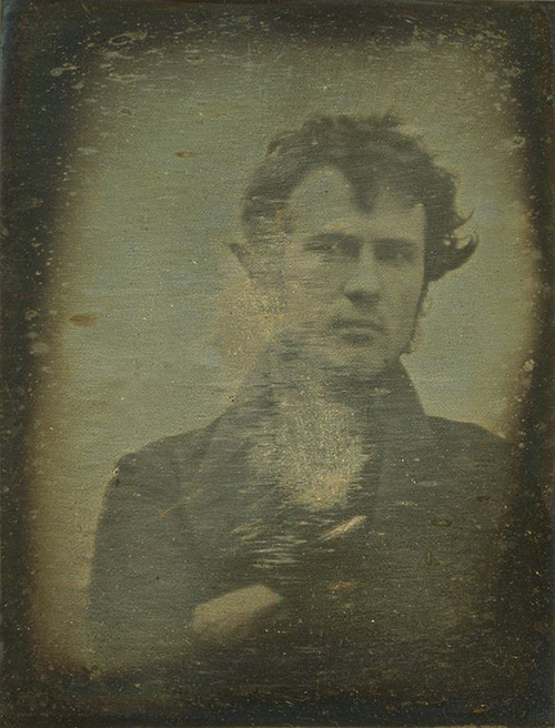 Robert Cornelius--first photo selfie