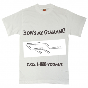 diagram T-shirt reads,
