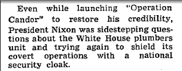 nixonplumberswashpost Washington Post reporting on Nixon plumbers