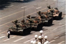 Tiananmen Square tank man