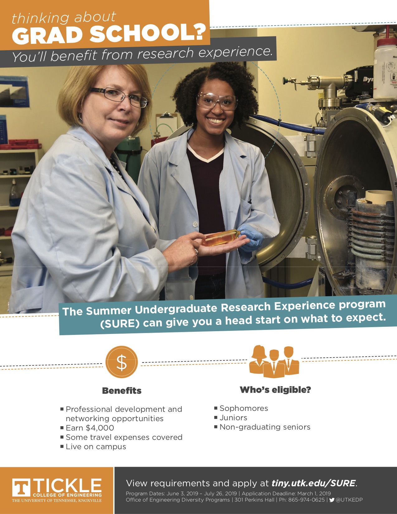 2019 Summer Research University Of Tennessee Knoxville Illinois