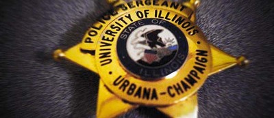 UIPD sergeant's badge