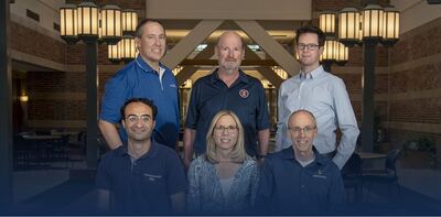Six of the scientists who'll lead the project at the University of Illinois