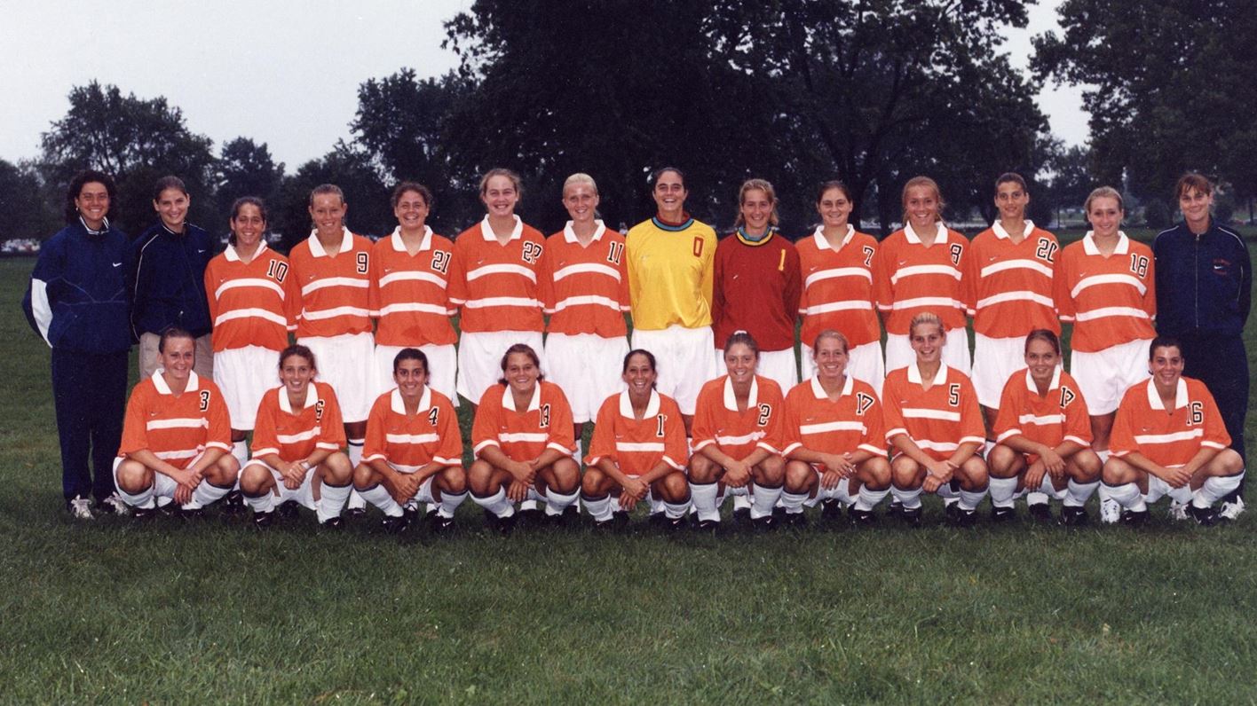 Illini Soccer team's 1997 team photo