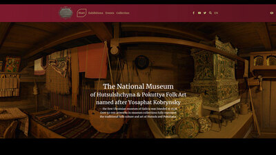 The Hutsul Museum website is one of more than 3,500 sites that have been archived by the project.