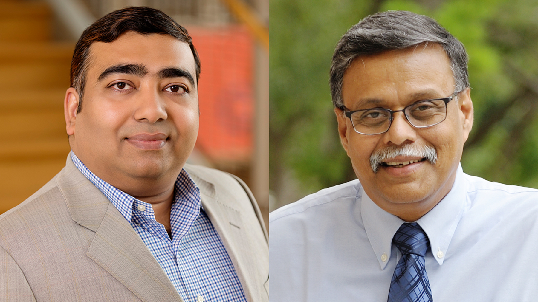 Illinois business professors Ujjal Kumar Mukherjee and Sridhar Seshadri