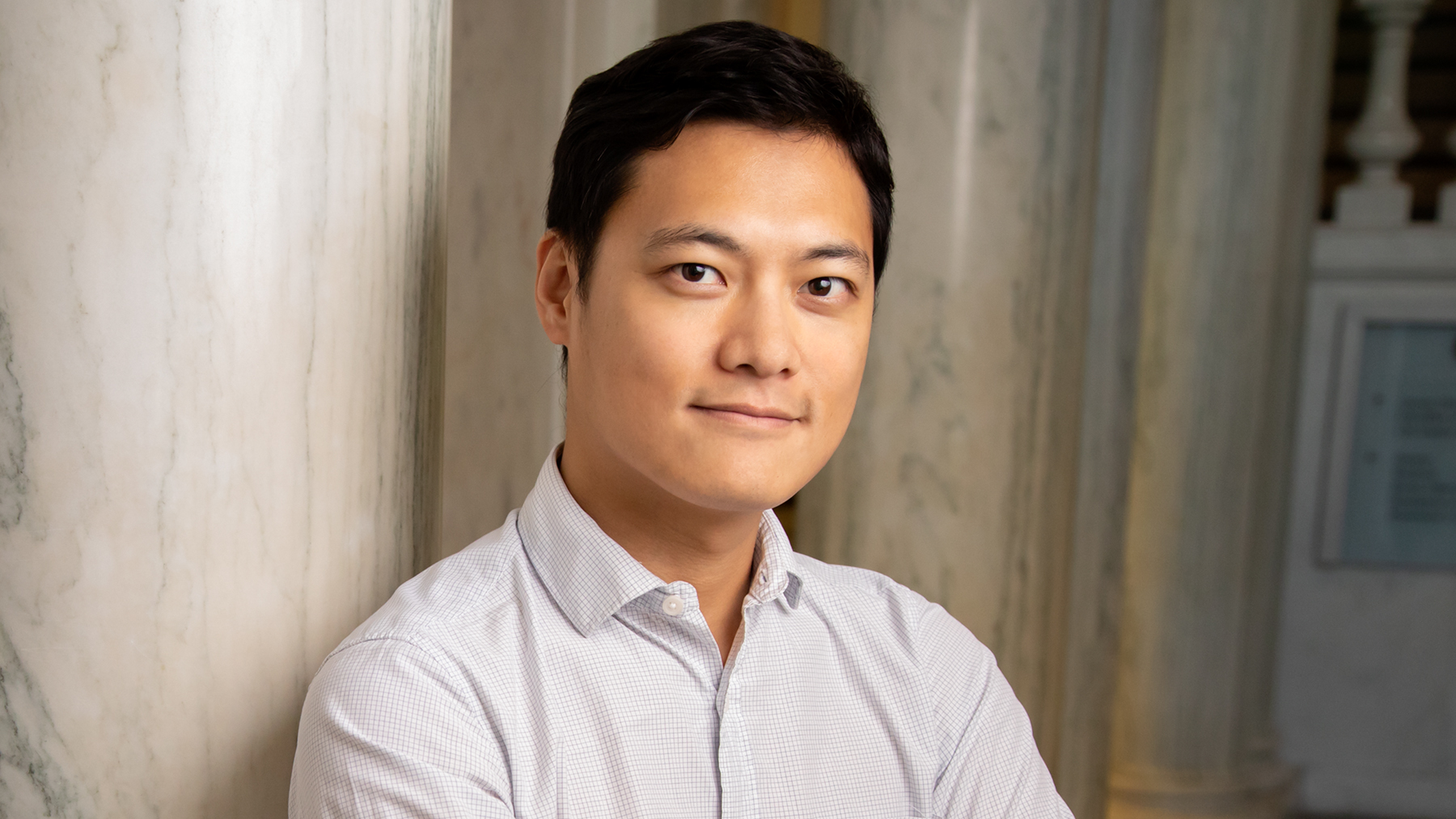 communication professor JungHwan Yang.  Photo by L. Brian Stauffer