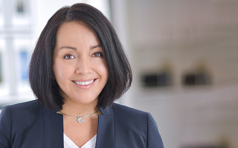 business professor and consumer marketing expert Maria A. Rodas.  Photo by Gies College of Business
