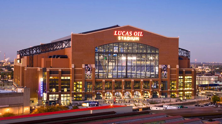 Lucas Oil Stadium in Indianapolis