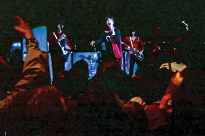 the Rolling Stones play the 'Assembly Hall' in 1969. Photo by Richard Parry