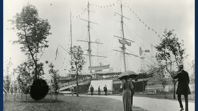 The whaling ship Progress was exhibited at the 1893 World's Columbian Exposition in Chicago. Photo courtesy Jamie L. Jones