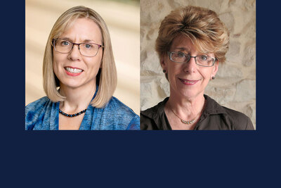 Materials science and engineering professor Nancy Sottos, left, and history professor Maria Todorova are among 261 elected to the American Academy of Arts and Sciences this year.