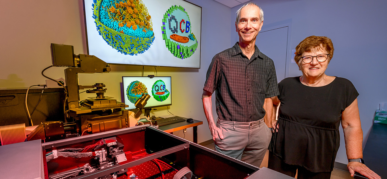 principal investigator Professor Zan Luthey-Schulten and co-PI Martin Gruebele will lead the new  NSF Science and Technology Center for Quantitative Cell Biology