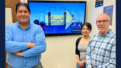 Joaquín Rodríguez-López, Jeffrey Moore, and Yuting Zhou have demonstrated a new method that uses the renewable energy source of electricity to recycle a prevalently used form of plastic