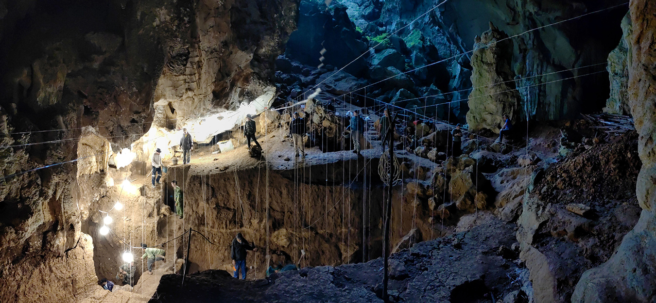 a cave