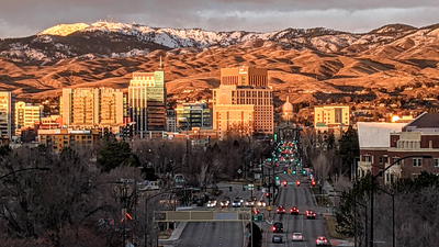 skyline image of Boise, Idaho - one of the smaller cities that have seen tremendous growth. Photo via Wikimedia Commons