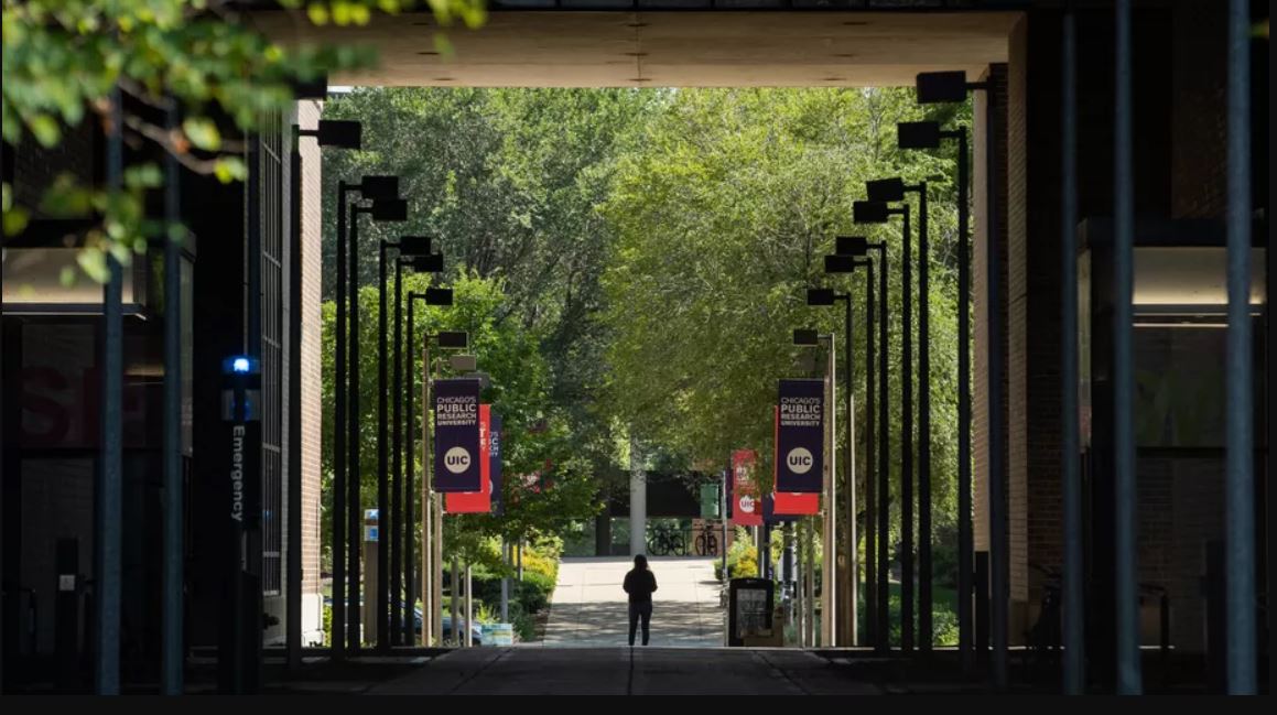 The University of Illinois-Chicago on Wednesday reported its sixth consecutive year of record enrollment, with 33,518 students. Pat Nabong/Sun-Times