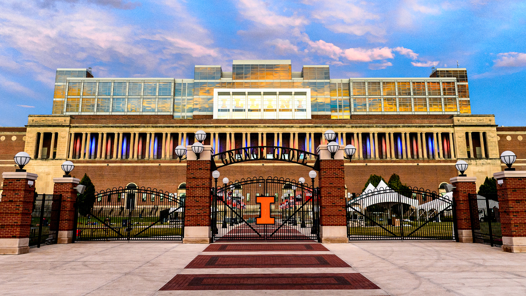 memorial stadium at Illinois