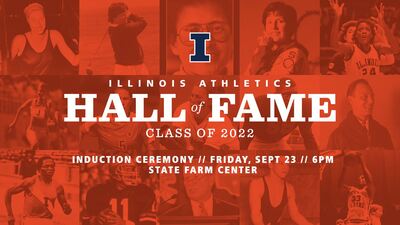 stylized graphic uses images of Hall of Fame inductees