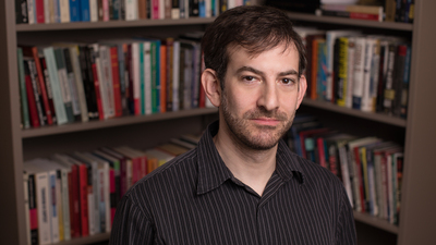 political science professor Nick Grossman. Photo by L. B. Stauffer