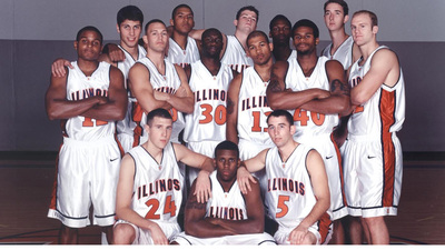 2001 Fighting Illini Men's Basketball team photo