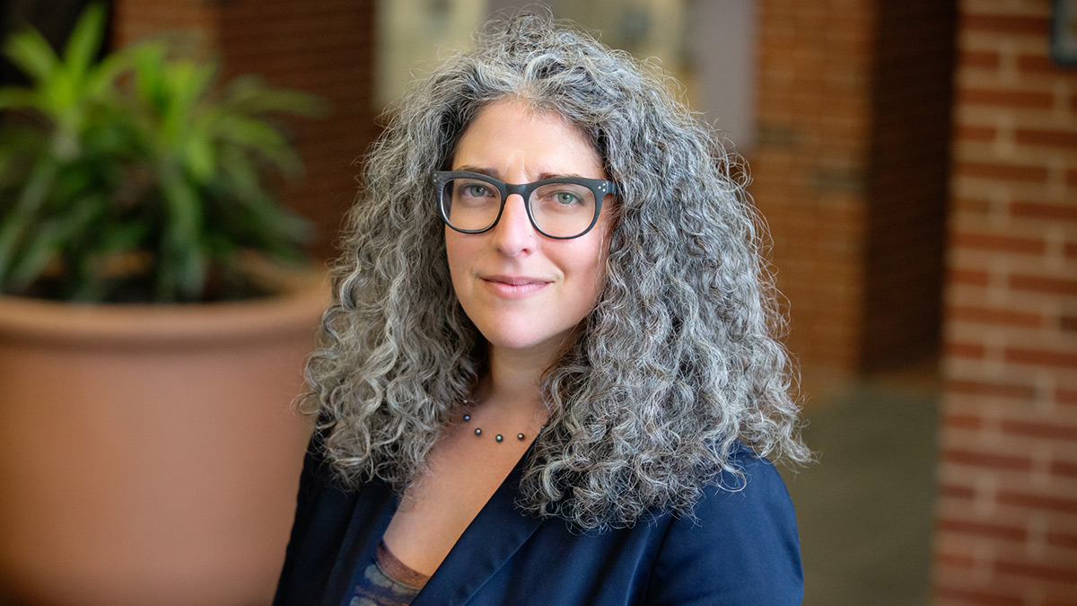 Lauren R. Aronson, a clinical professor and the director of the Immigration Law Clinic at the University of Illinois Urbana-Champaign College of Law.  Photo by L. Brian Stauffer