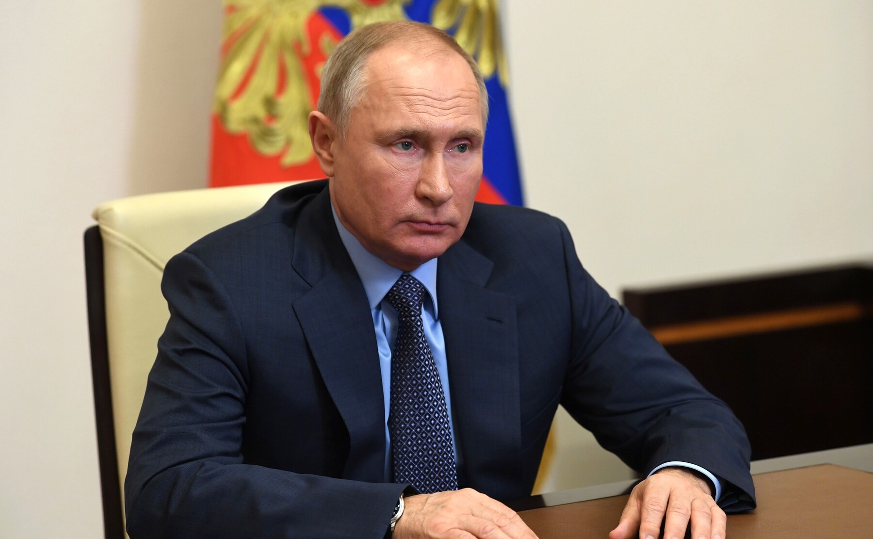 Russian president Vladimir Putin. Wikimedia Commons image from 2021