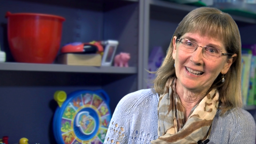 Professor Susan Schantz. still image from video