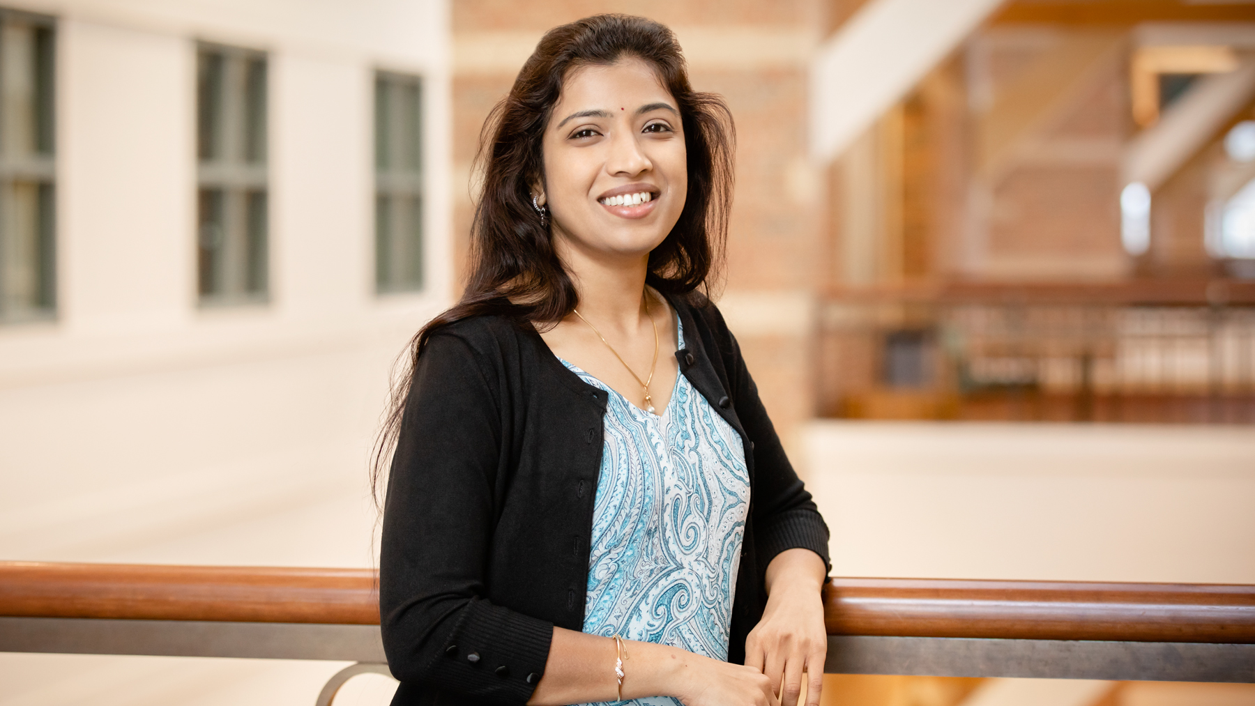 Industrial and enterprise systems engineering professor Lavanya Marla..  Photo by L. Brian Stauffer