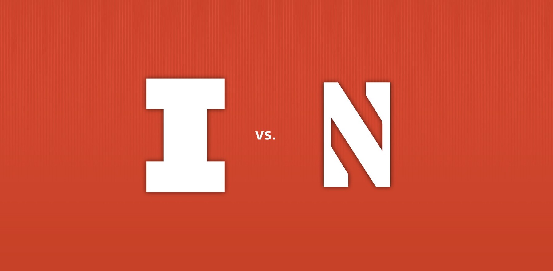 graphic image with logos for the Illini and the Wildcats