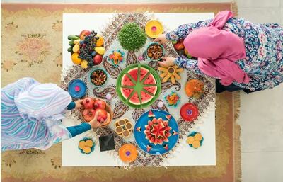 In the Persian tradition, Yalda celebrates the sunrise after the longest night of the year. Jasmin Merdan/Moment via Getty Images