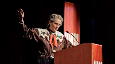 Photo of Temple Grandin by August Jennewein/courtesy of UMSL