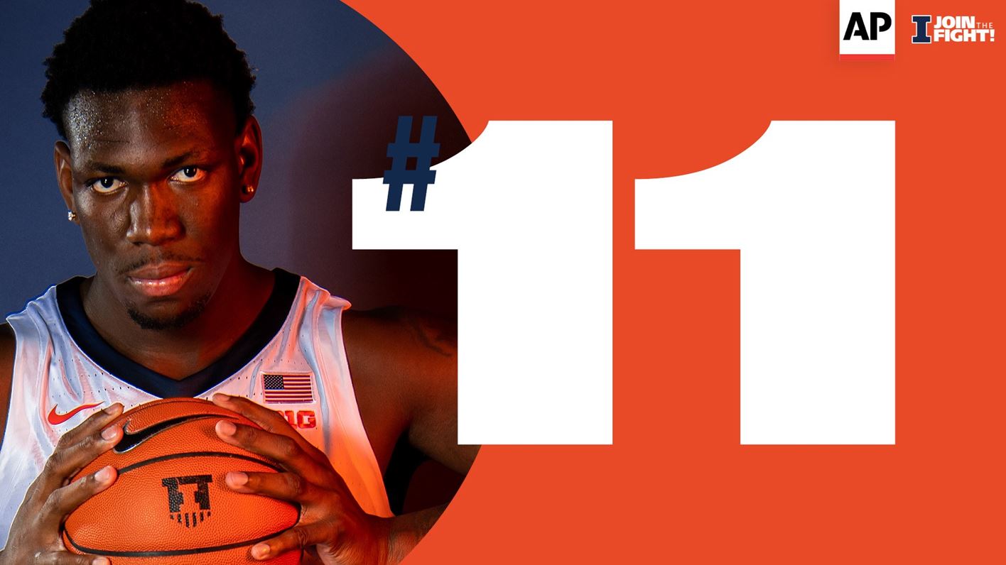image of Kofi Cockburn on graphic with text, "Number 11"