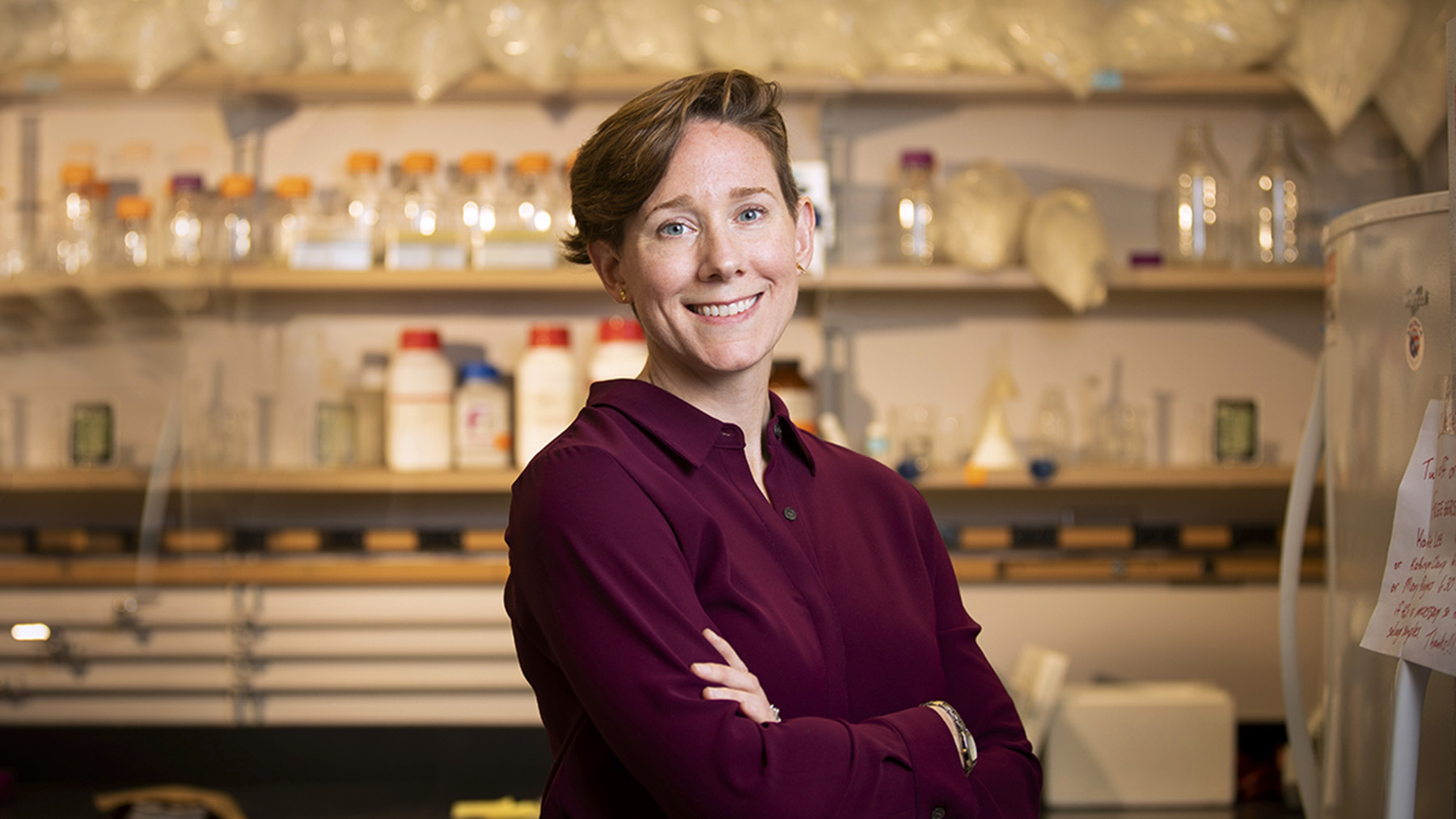 Professor Kate Clancy. Photo by L.B. Stauffer