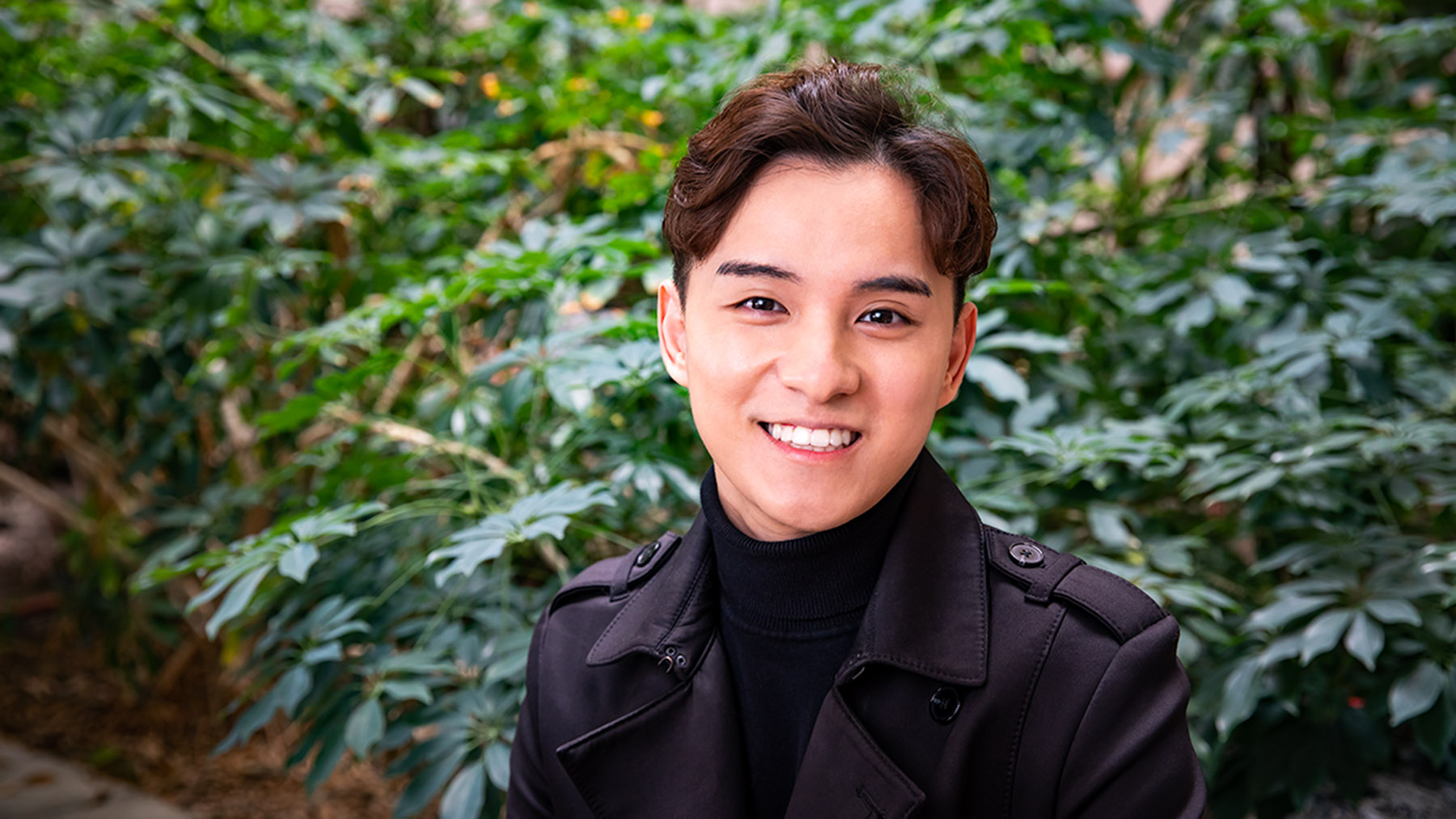 With his colleagues, Fan Xuan Chen, a doctoral candidate in psychology at the U. of I., developed a new tool to determine whether an individual has adopted a vigilante identity.  Photo by Michelle Hassel