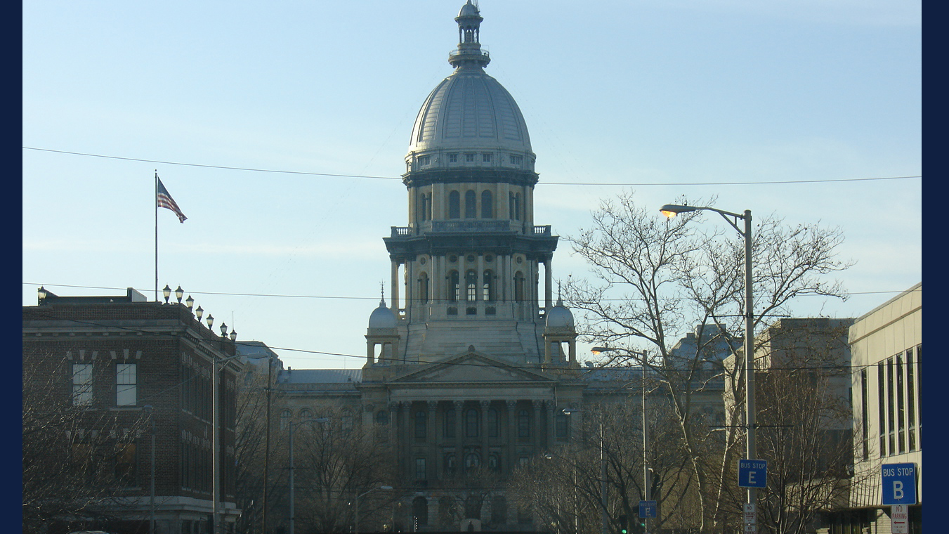 The Illinois State Capitol Building in Springfield