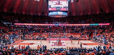 men's basketball game tips off at State Farm Center