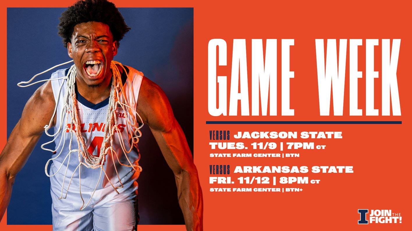graphic for season opening home games features Omar Payne