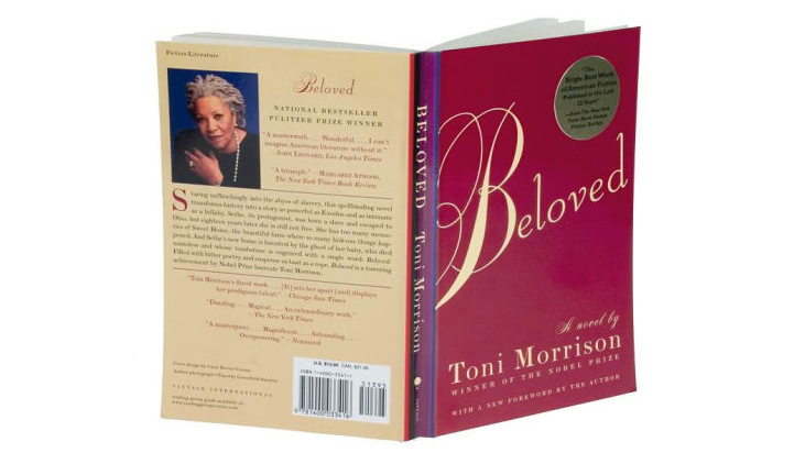 book cover of Toni Morrison's 'Beloved'