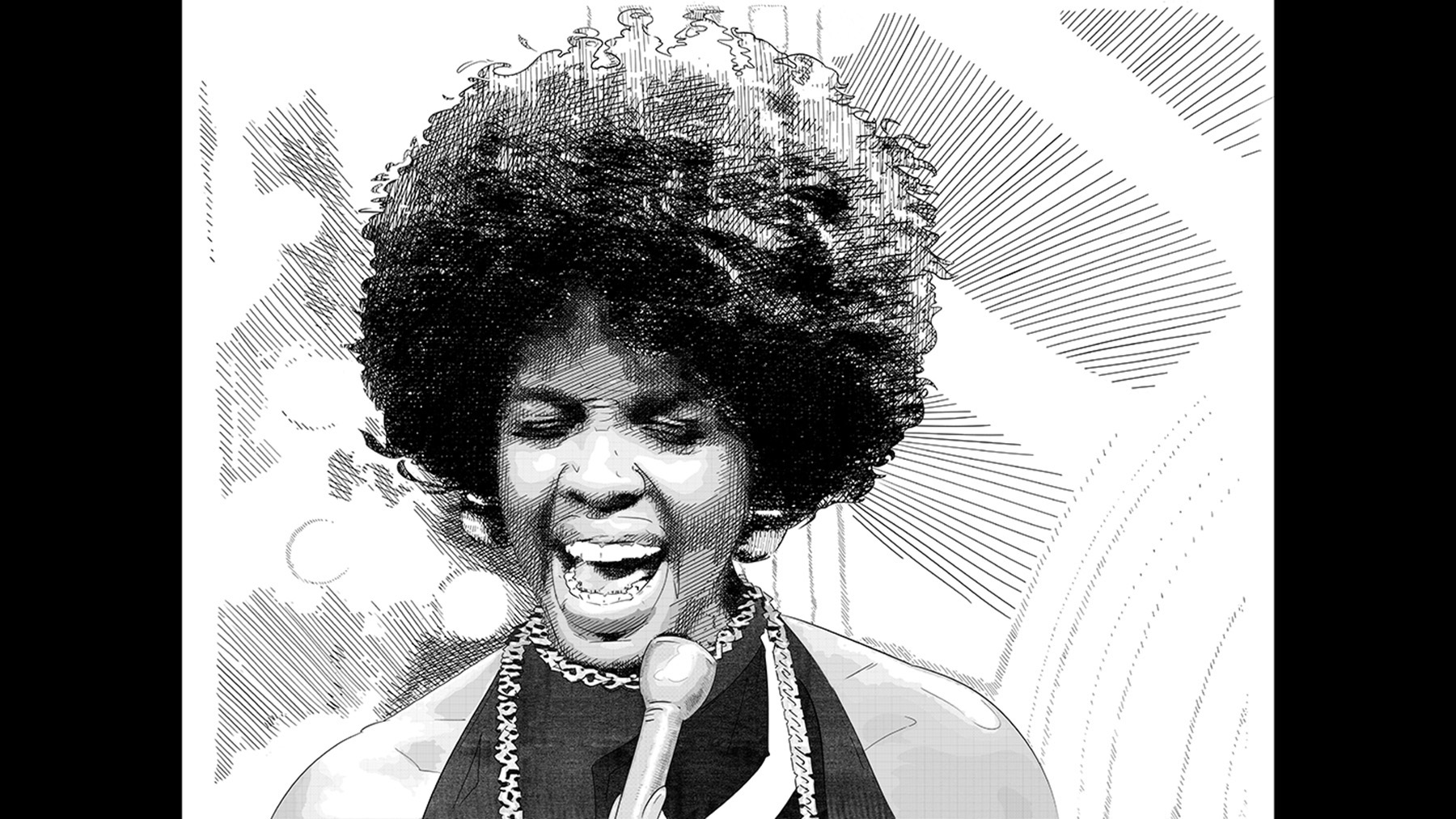 “Gladys Knight and the Pips,” by Patrick Earl Hammie.