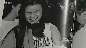Illio (student yearbook) photo of student getting menengitis vaccine