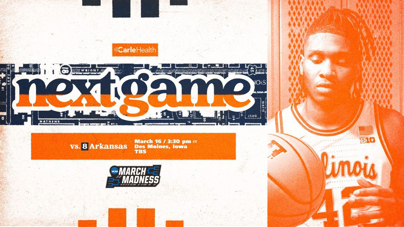 Dain Dainja on graphic promoting the NCAA Tournament game on March 16, 2023
