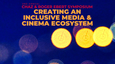 graphic for the Chaz and Roger Ebert symposium