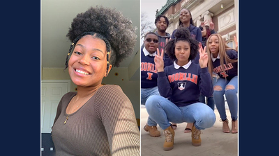 Sierra Reed, junior in advertising, has become a TikTok influencer, earning several brand deals.