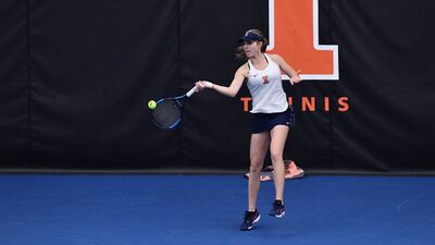 Illini Tennis player Josie Frazier is in her junior year