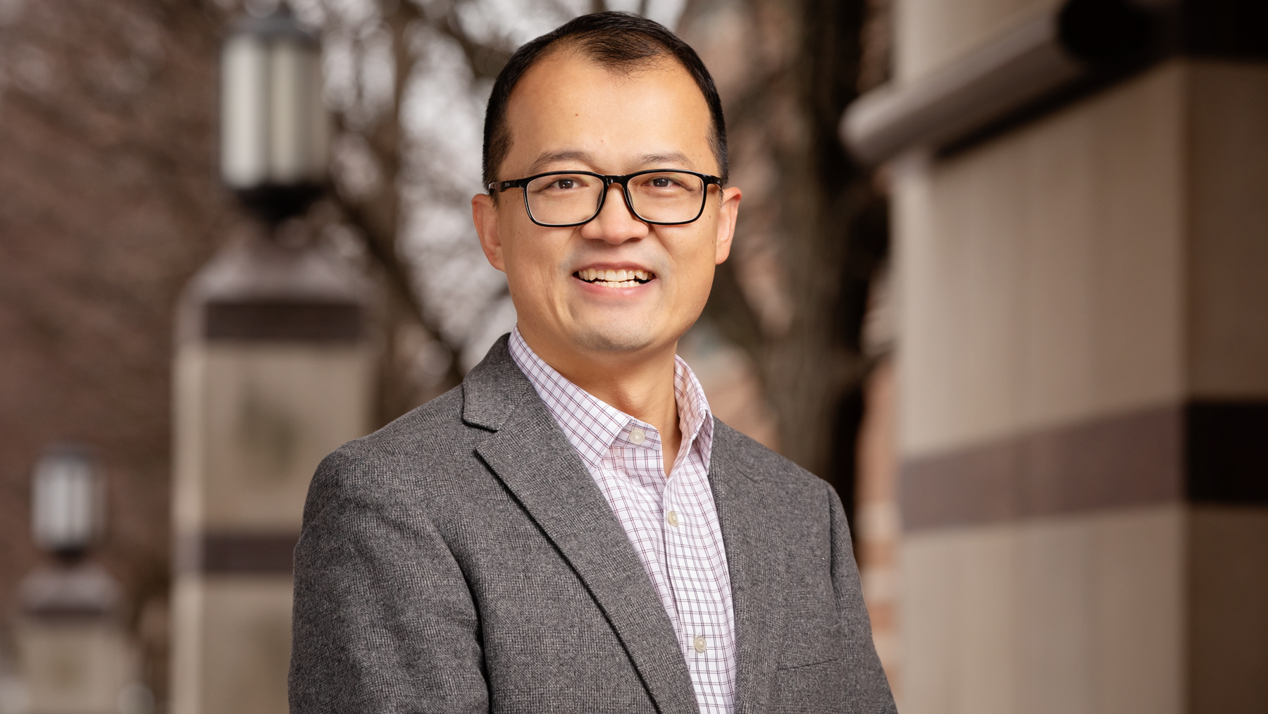 postdoctoral researcher Pengcheng Sun..  Photo by L. Brian Stauffer