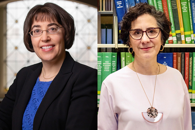 Illinois professors Leanne Knobloch, left, and Angharad Valdivia have been elected Fellows of the International Communication Association.