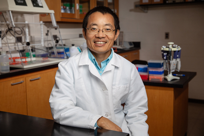 Leyi Wang, a virologist and professor of Veterinary Medicine.