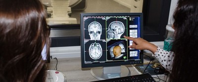 brain imaging on computer